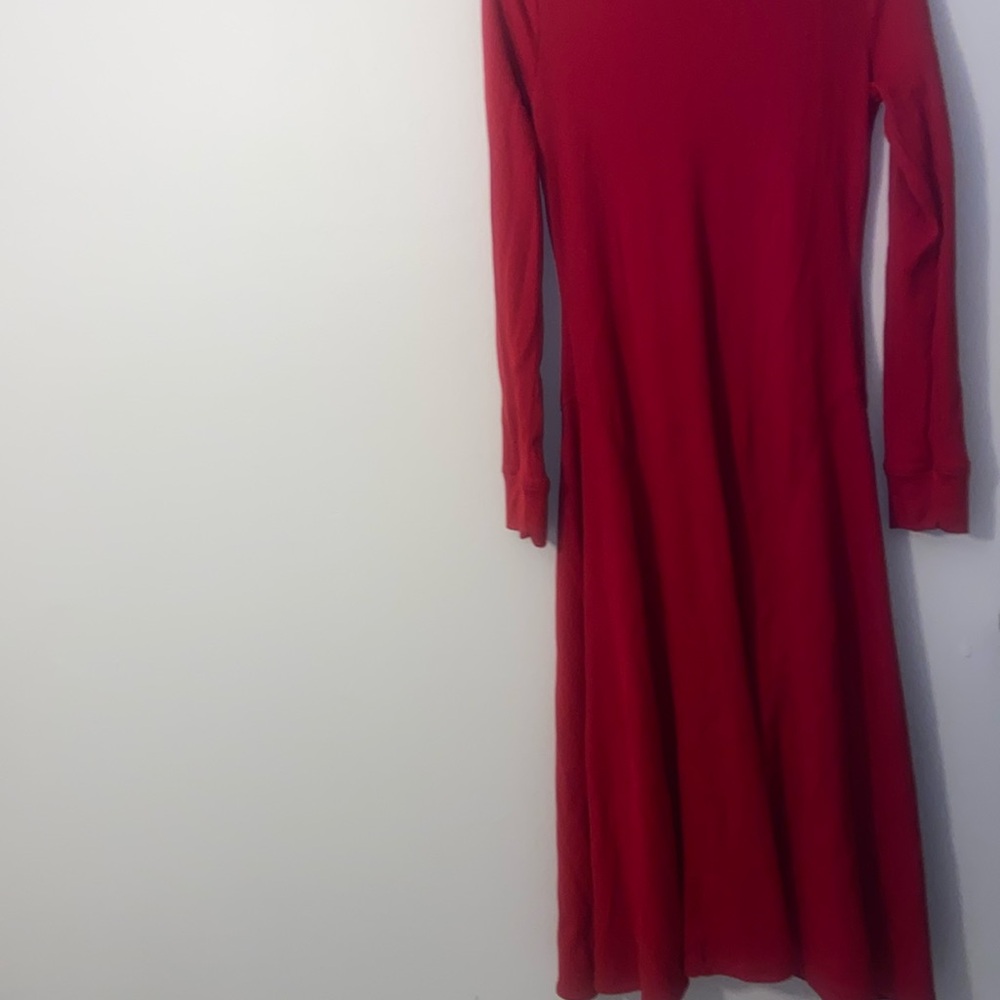 NWT Ralph Lauren Denim Blue Longsleeve Dress for Women Size medium petite